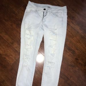 Light Blue Ripped Jeans